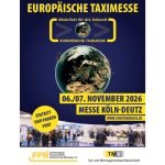 Κολωνία: Ευρωπαϊκή Έκθεση Ταξί στις 6-7 Νοεμβρίου 2026 με αυξημένο αριθμό εκθετών